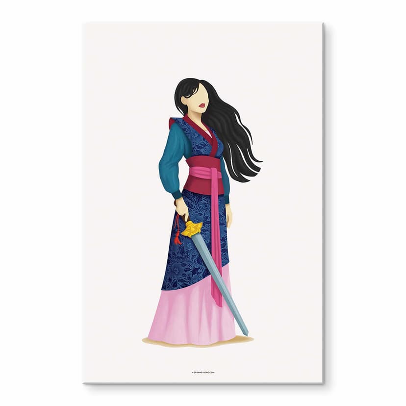 Stampa su vetro acrilico Tohmé - Mulan