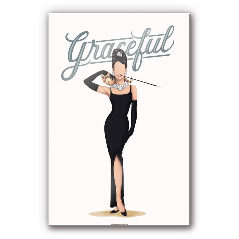 Stampa su vetro acrilico Tohmé - Audrey