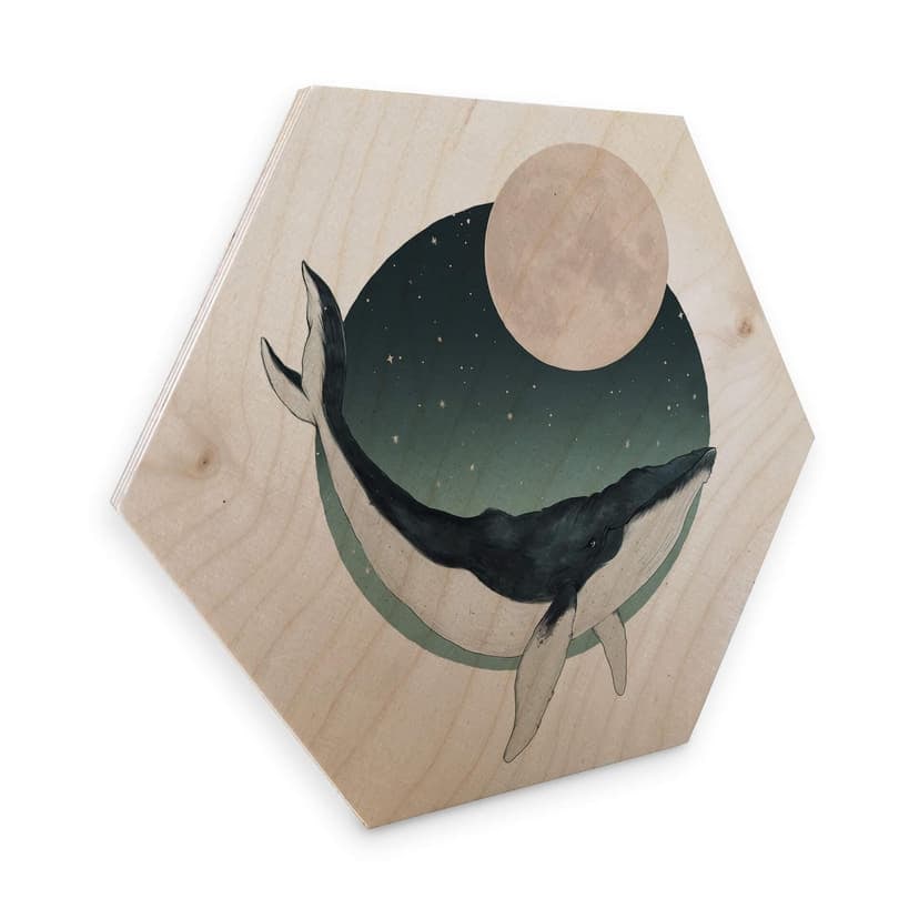 Esagoni in legno Graves - Megattera