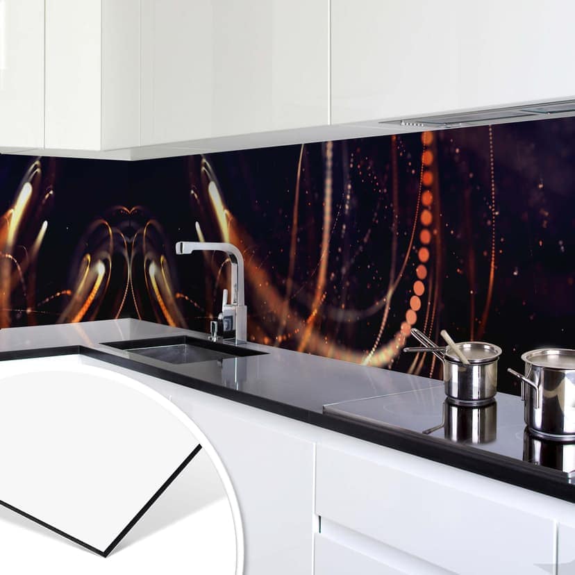 Rivestimento cucina - Giochi di luci 03