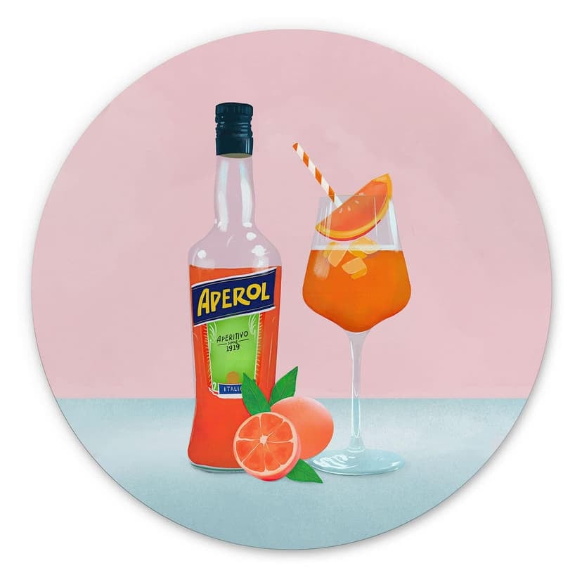 Cerchio a muro Aperol - Lizde
