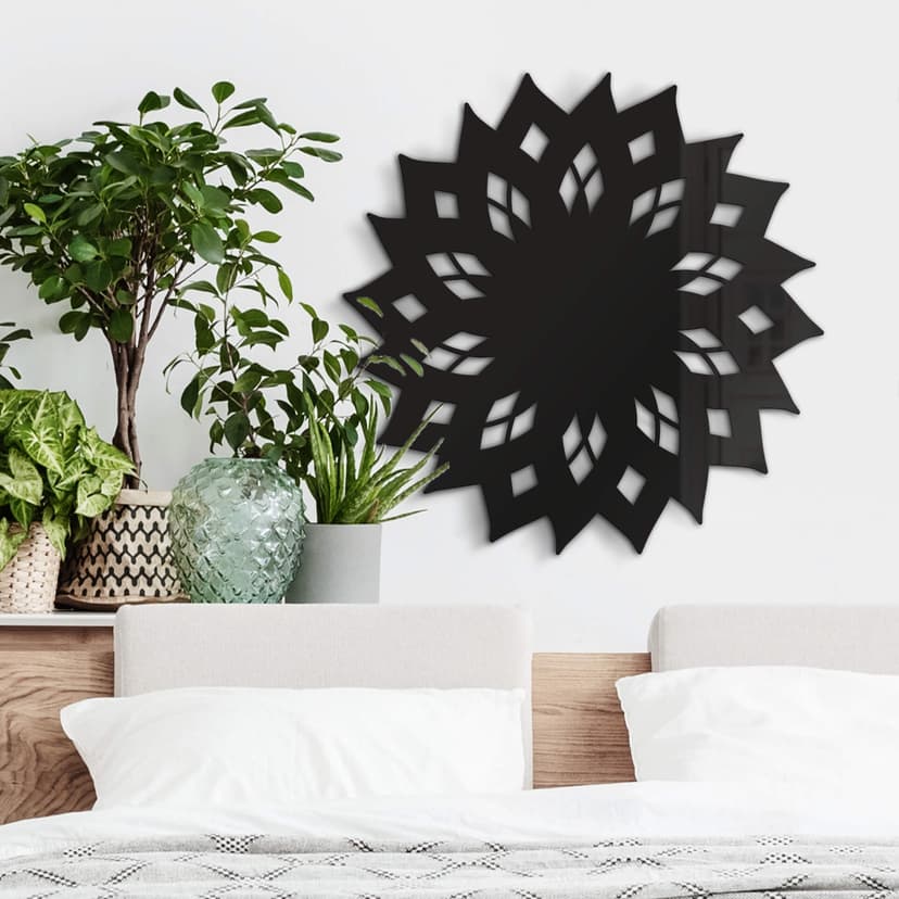 Decoro acrilico - Mandala sole 02