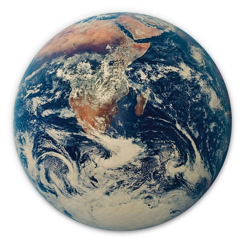 Stampa su legno - La Terra