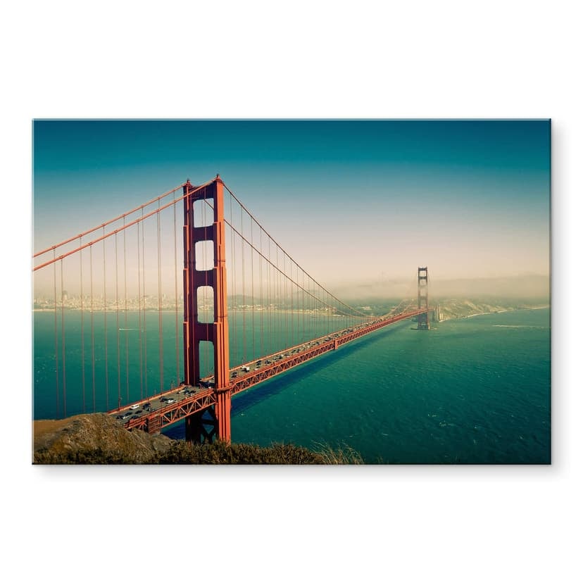 Stampa su vetro acrilico San Francisco