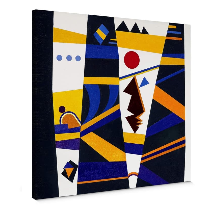 Stampa su tela Kandinsky - Legame