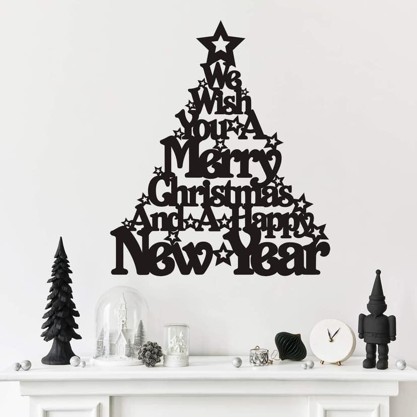Adesivo murale We wish you a merry Xmas