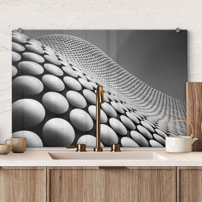 Pannello paraschizzi Wride - Curve