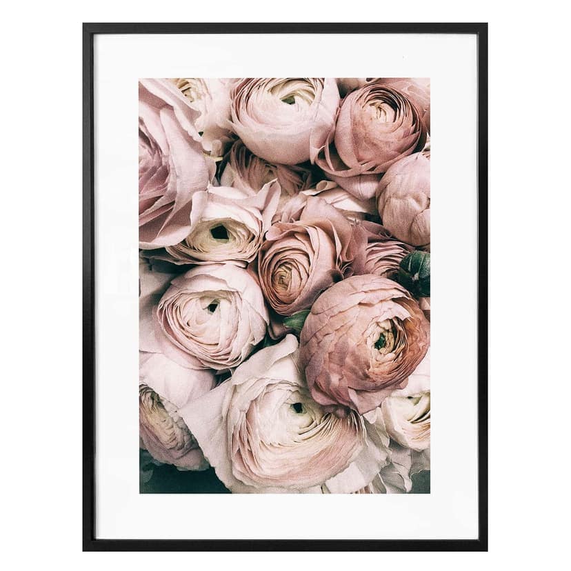 Poster Bouquet Vintage
