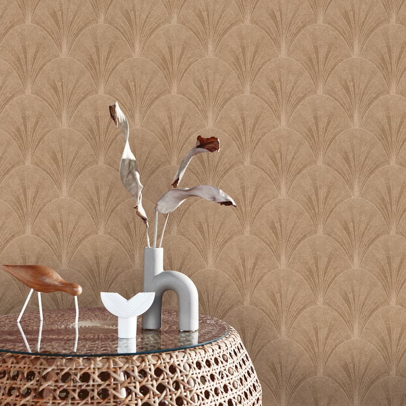 Carta da parati in tessuto non tessuto AVANTGARDE Elle Decoration 4, oro