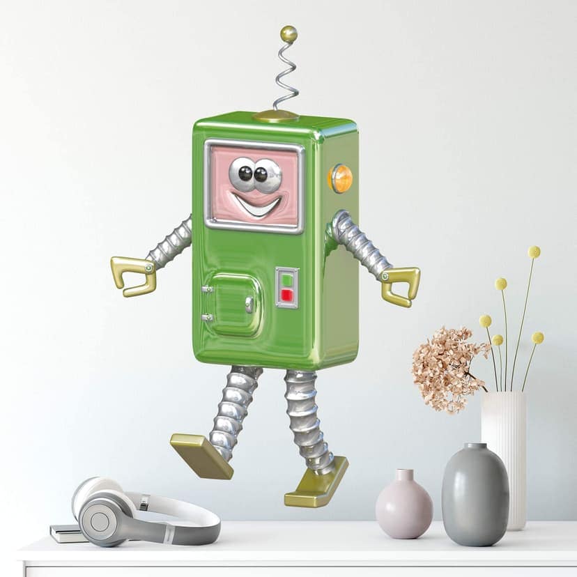 Adesivo murale Michel Agullo - Robot Kone