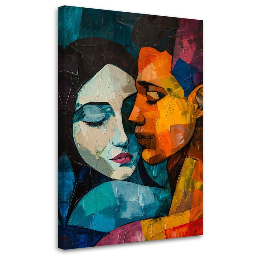 Stampa su tela, Donna Uomo Amore