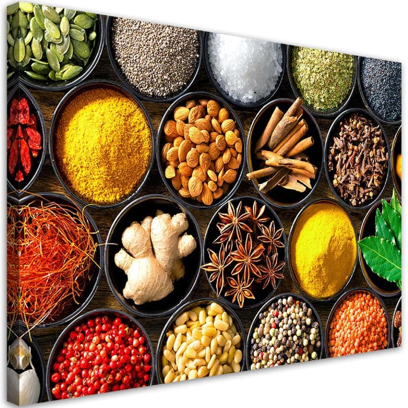 Stampe su tela, Erbe aromatiche per la cucina