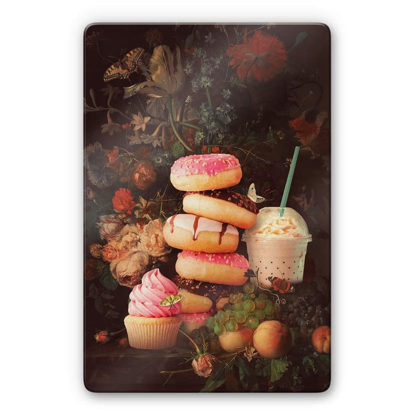 Stampa su vetro Loose - Sweet Bouquet