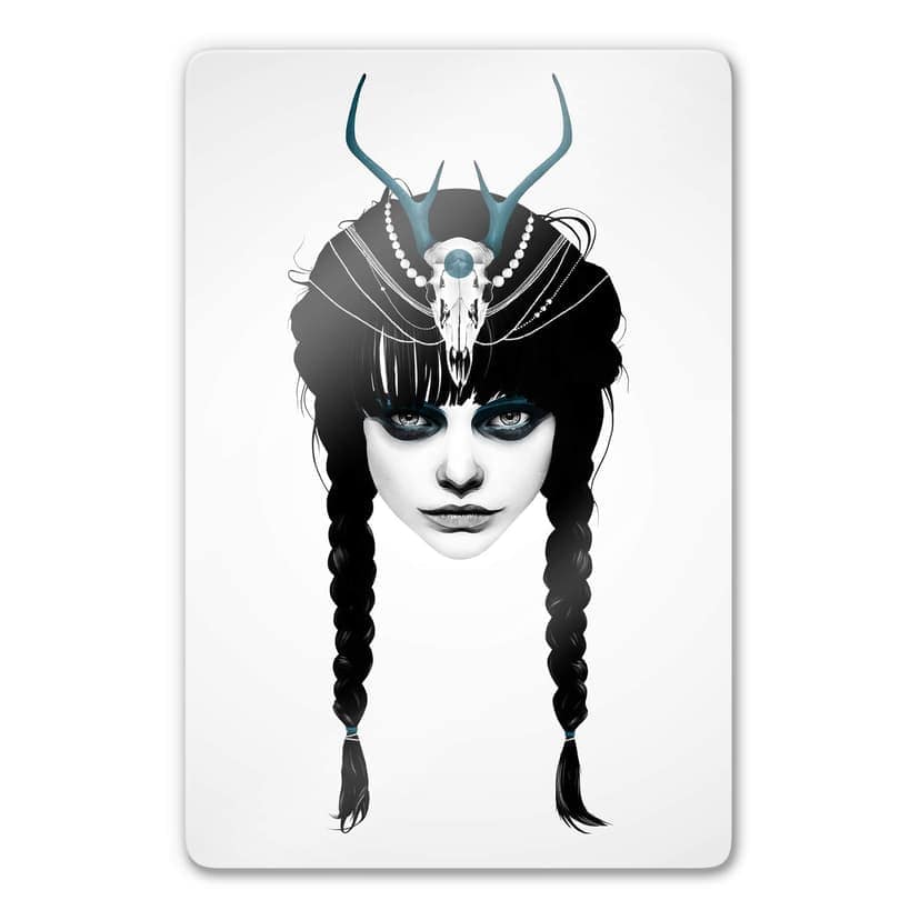 Glasbild Ireland - Wakeful warrior