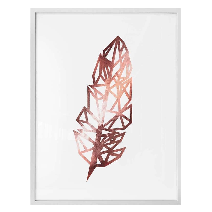 Poster origami - Piuma