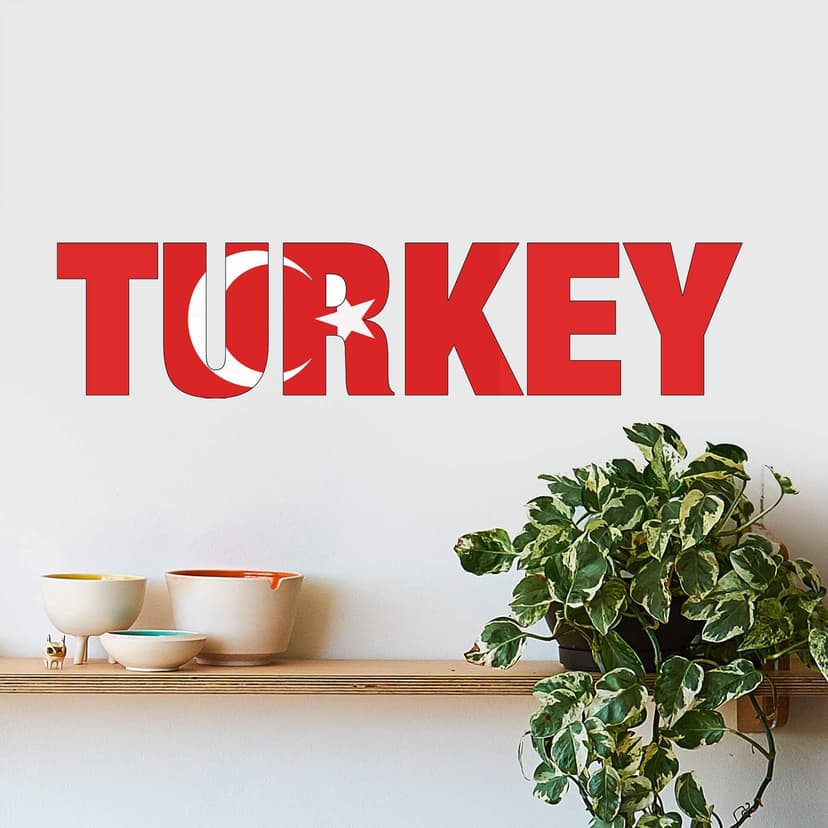 Scritta "Turkey"