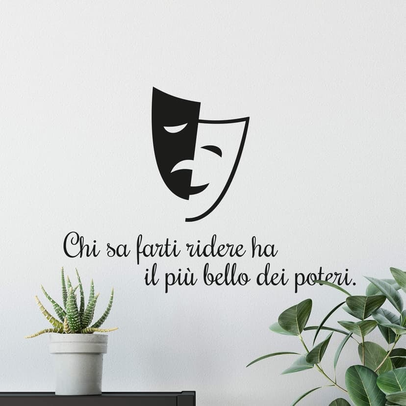 Adesivo murale - Chi sa farti ridere...