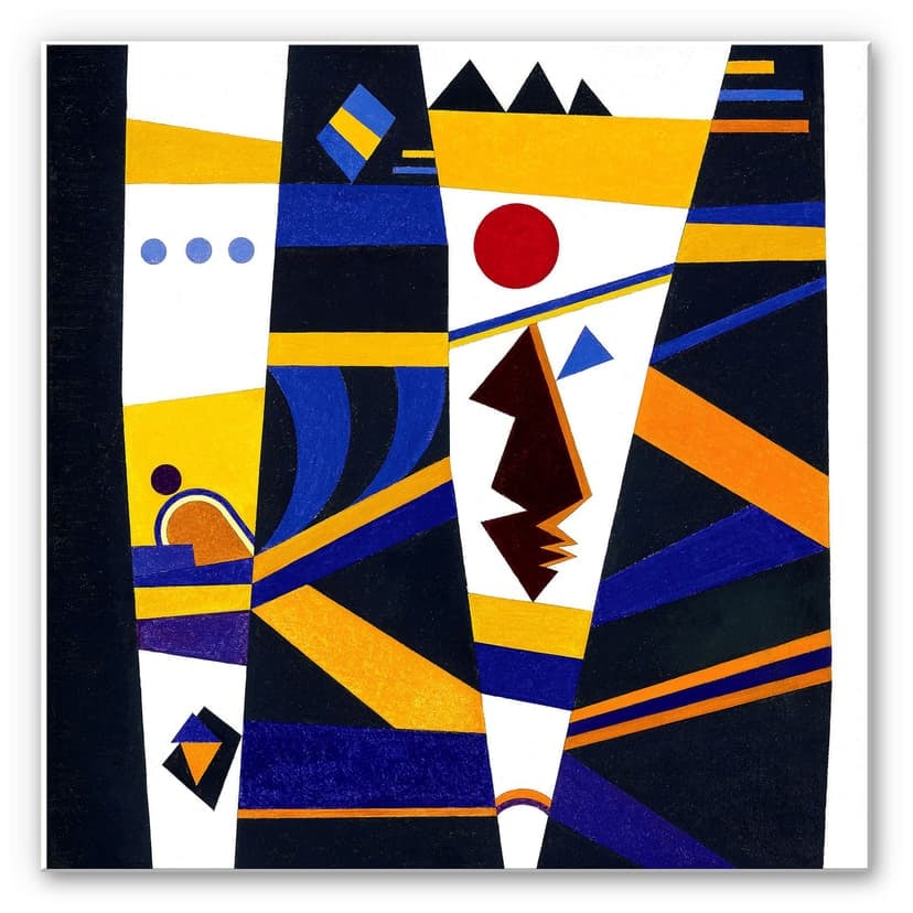 Stampa su Forex - Kandinsky - Legame