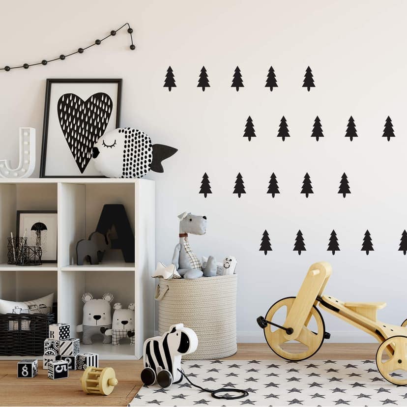Adesivo murale – Set di Pini