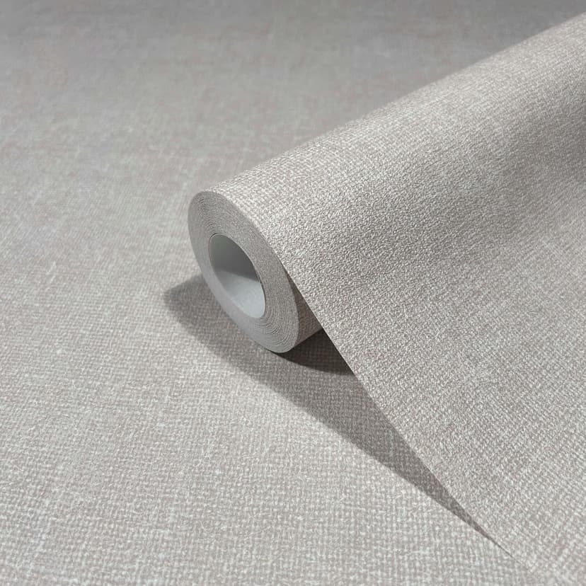 Carta da parati in tessuto non tessuto moderno testurizzato tinta unita grigio, beige uni