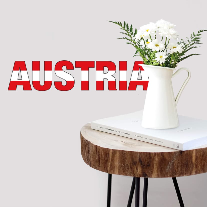 Scritta "Austria"