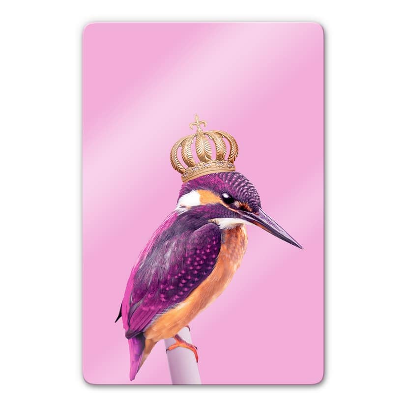 Glasbild Loose - Queenfisher
