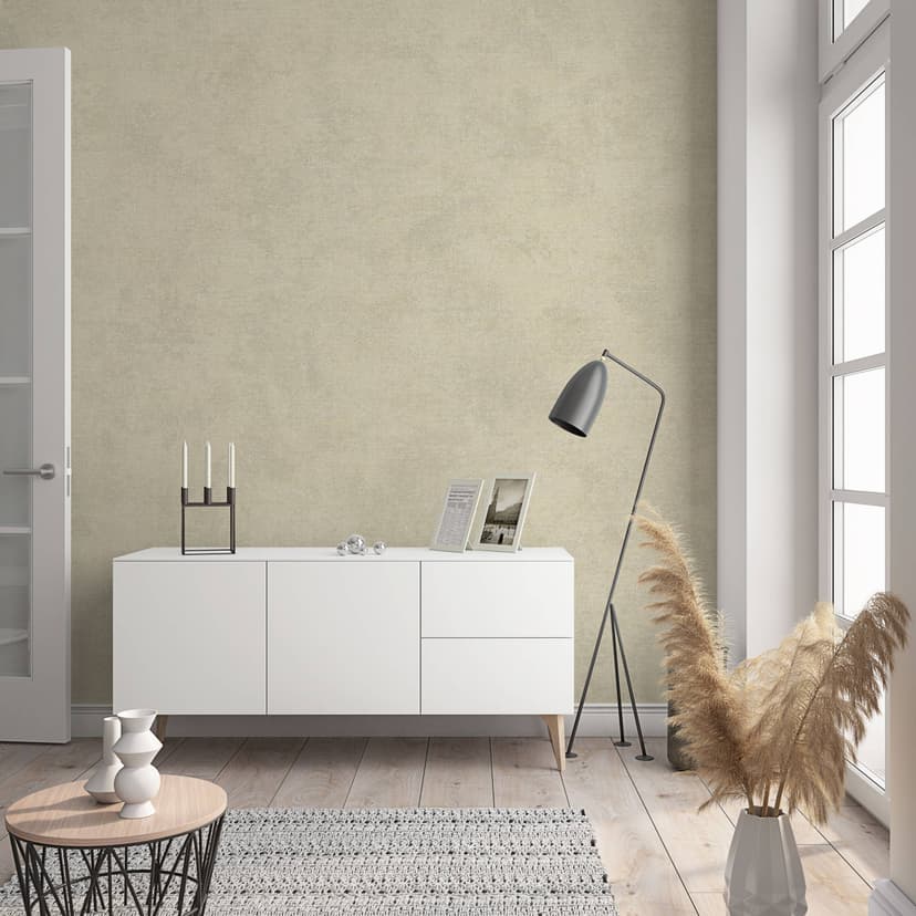 Carta da parati normale, tessuto non tessuto Sfumature di beige