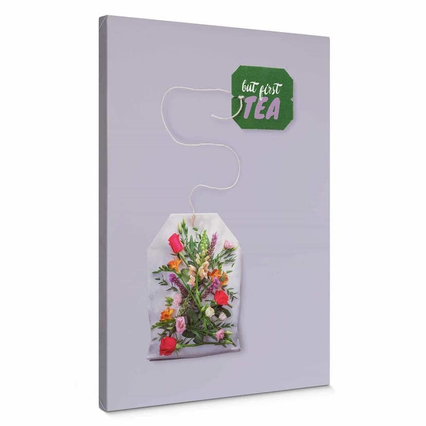 Stampa su tela Loose - Flower Tea