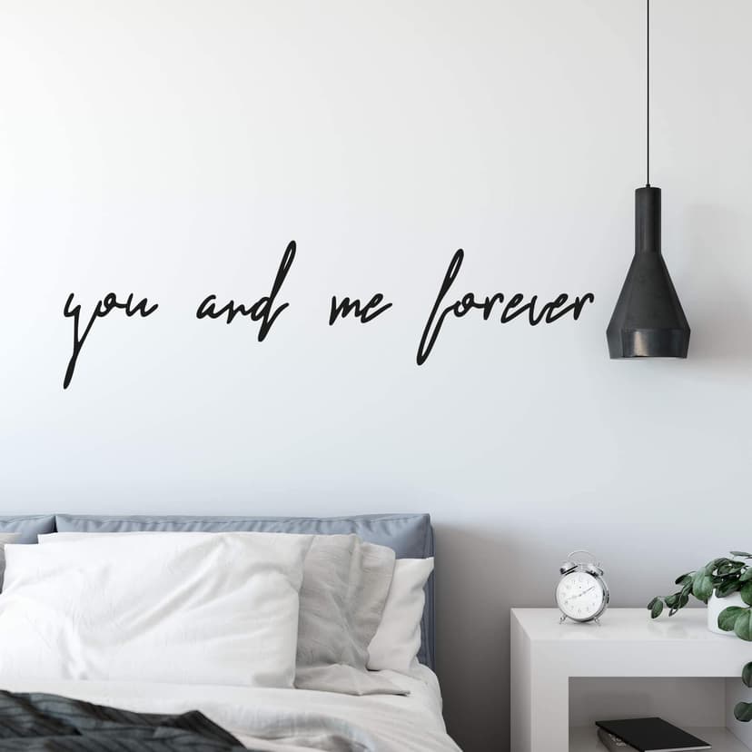 Adesivo murale - You and me forever