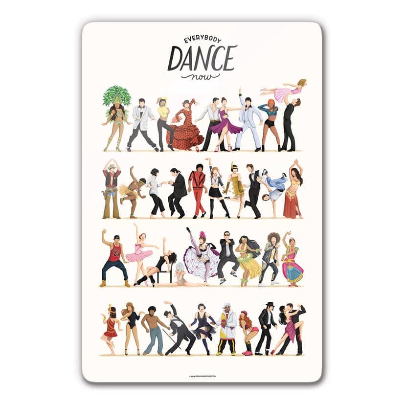 Stampa su vetro Tohmé - Dance