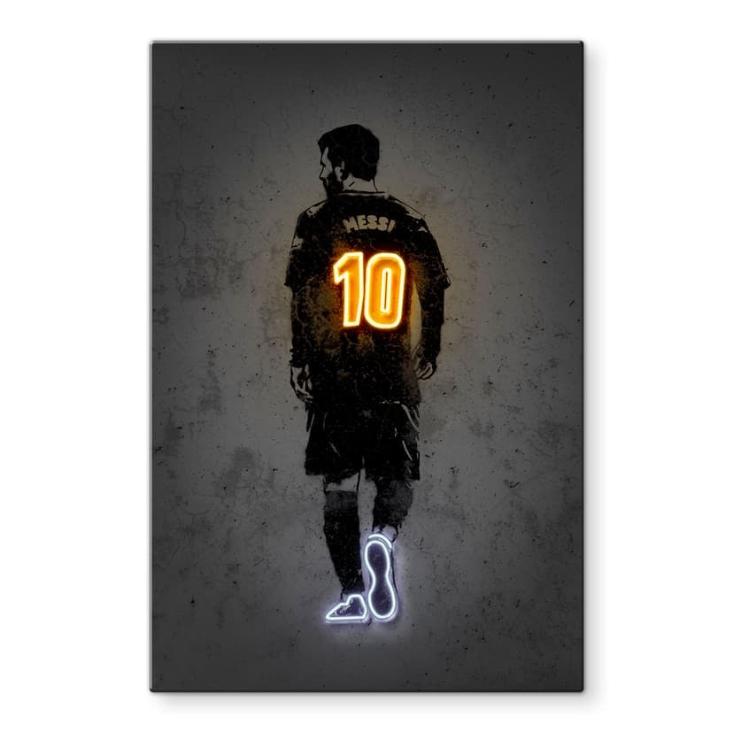 Stampa su vetro Messi - Mielu