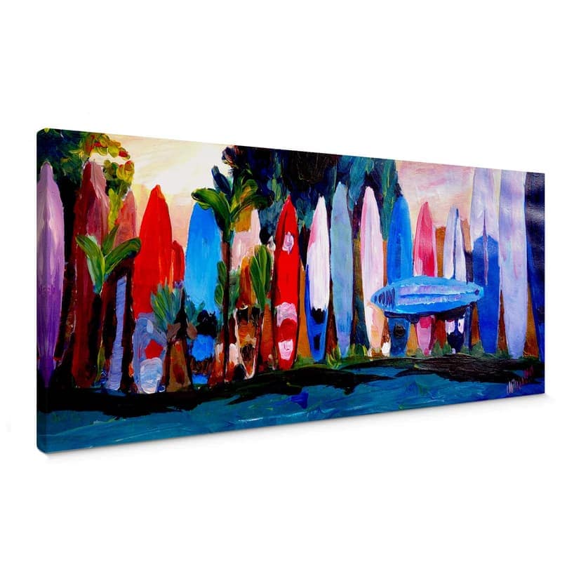 Stampa su tela - Bleichner – Surf - Panorama