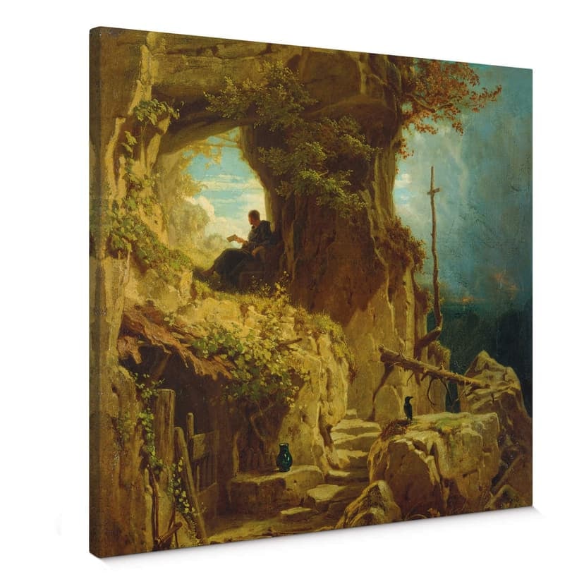 Spitzweg - Der Einsiedler L'eremita