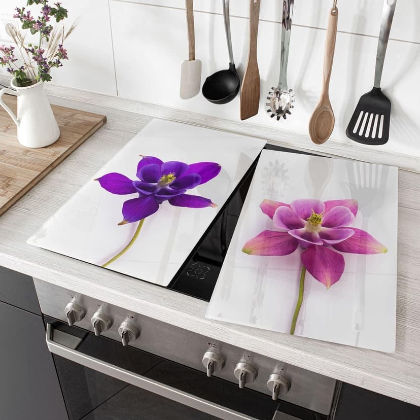 Piastre copri-fornelli - Orchidee