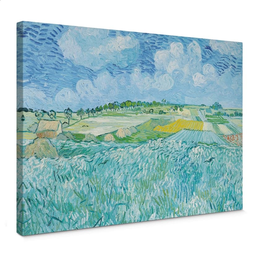 Stampa su tela - Vang Gogh - La pianura presso Auvers