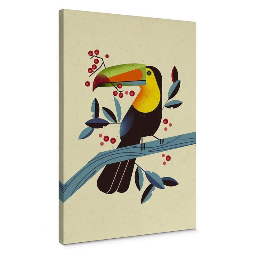 Stampa su tela Braun - Tucano
