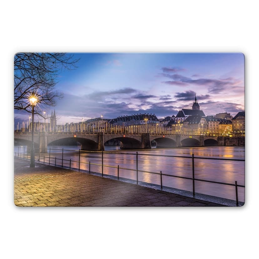 Glasbild Huber - Middle Bridge
