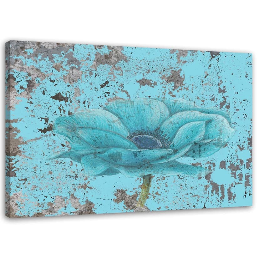 Stampe su tela, Fiori di mare retrò