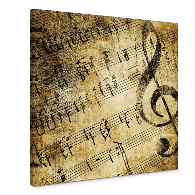 Stampa su tela - Musica