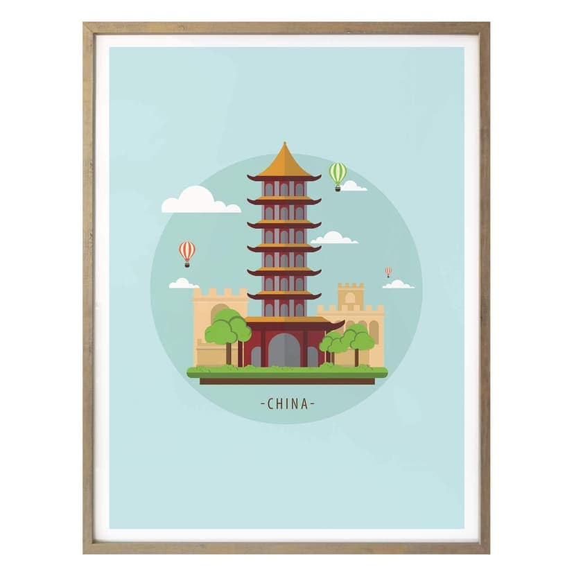 Poster – Visitare la Cina