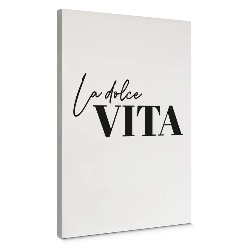 Stampa su tela La Dolce Vita