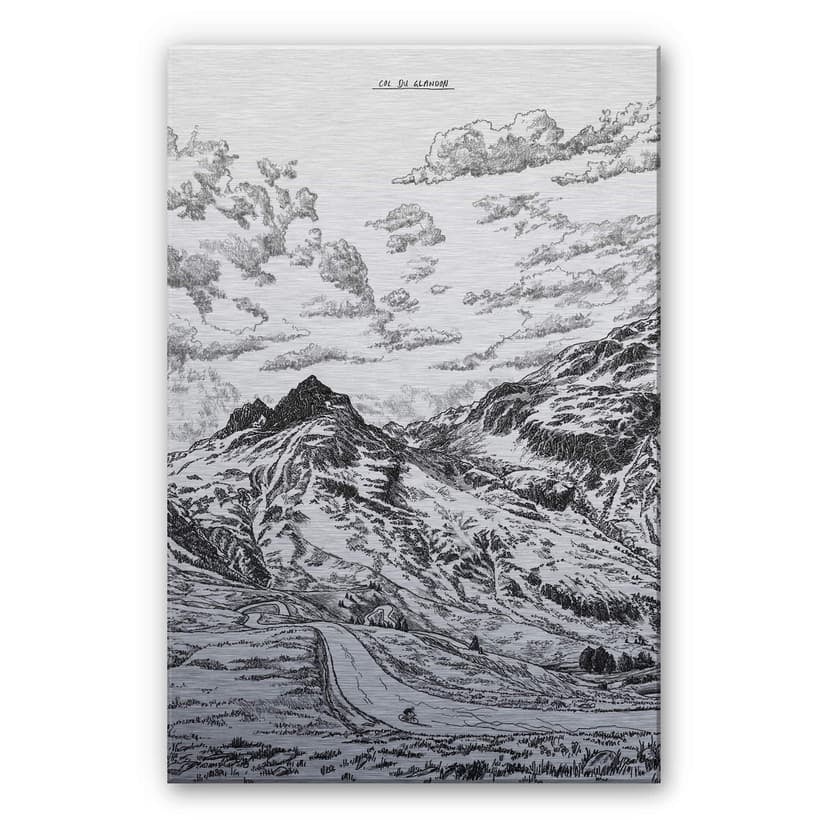 Stampa su Alu-dibond Sparshott - Col du Glandon
