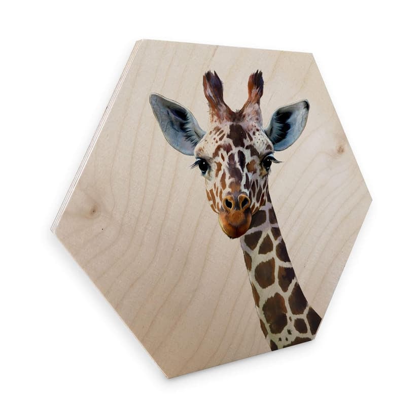 Esagoni in legno Graves - Giraffa