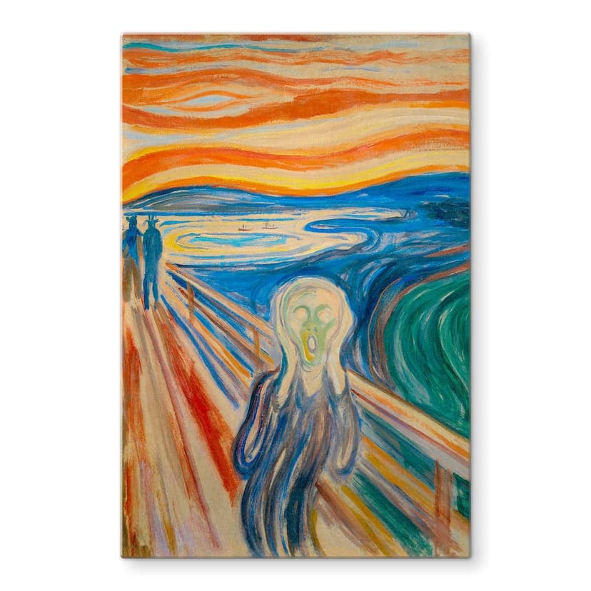 Stampa su vetro Munch - L'urlo