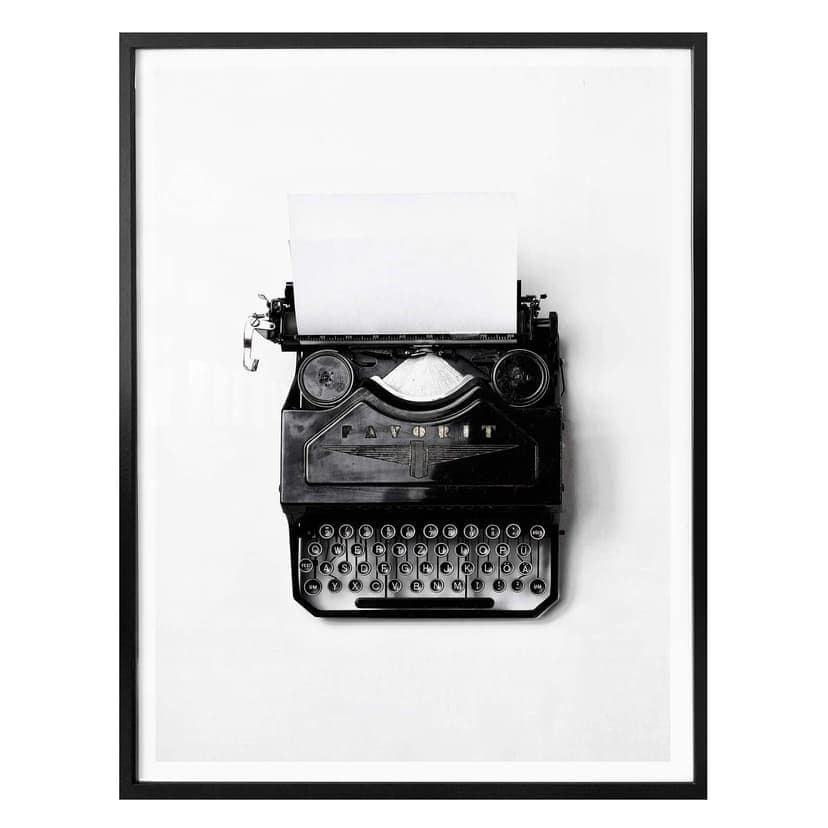 Poster - Macchina da scrivere