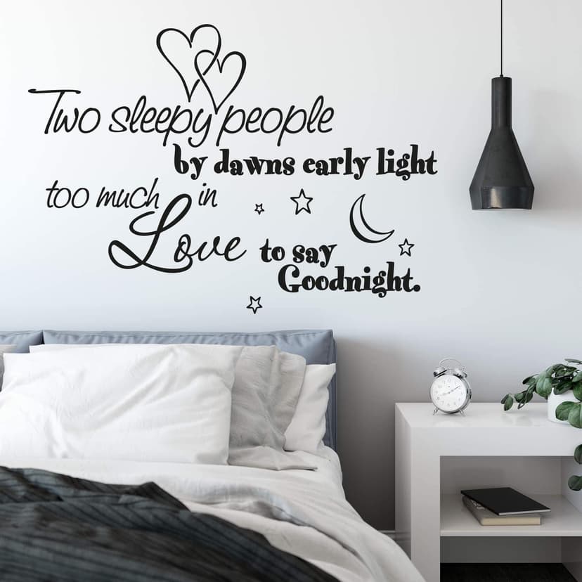 Adesivo murale - Two sleepy people...