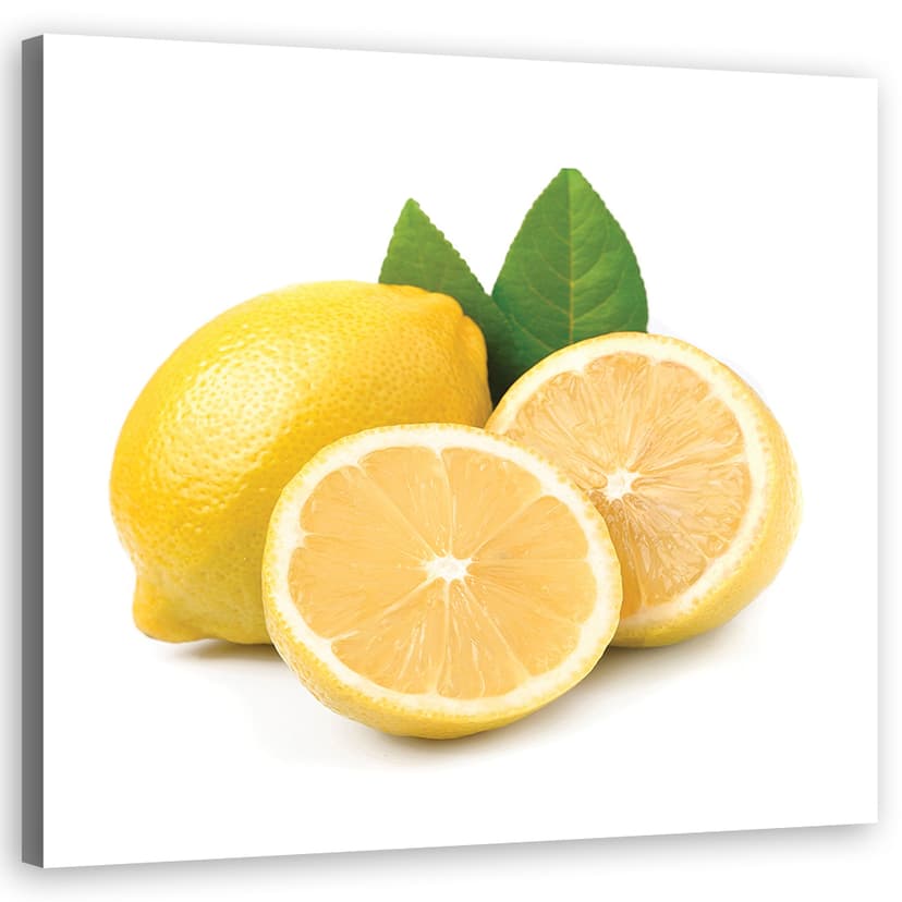 Stampe su tela, frutta al limone