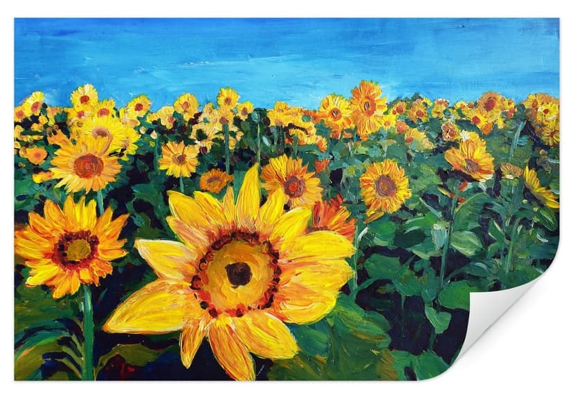 Wallprint Bleichner - Campo di girasoli