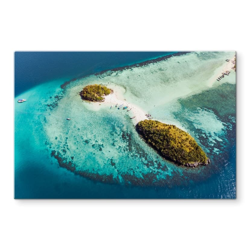 Stampa su vetro Colombo - Mare