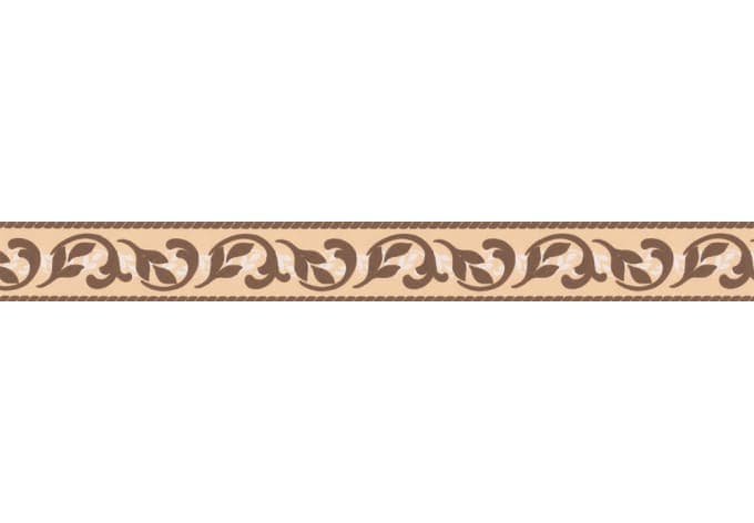 Bordo decorativo A.S. Création "Only borders 8" beige, marrone